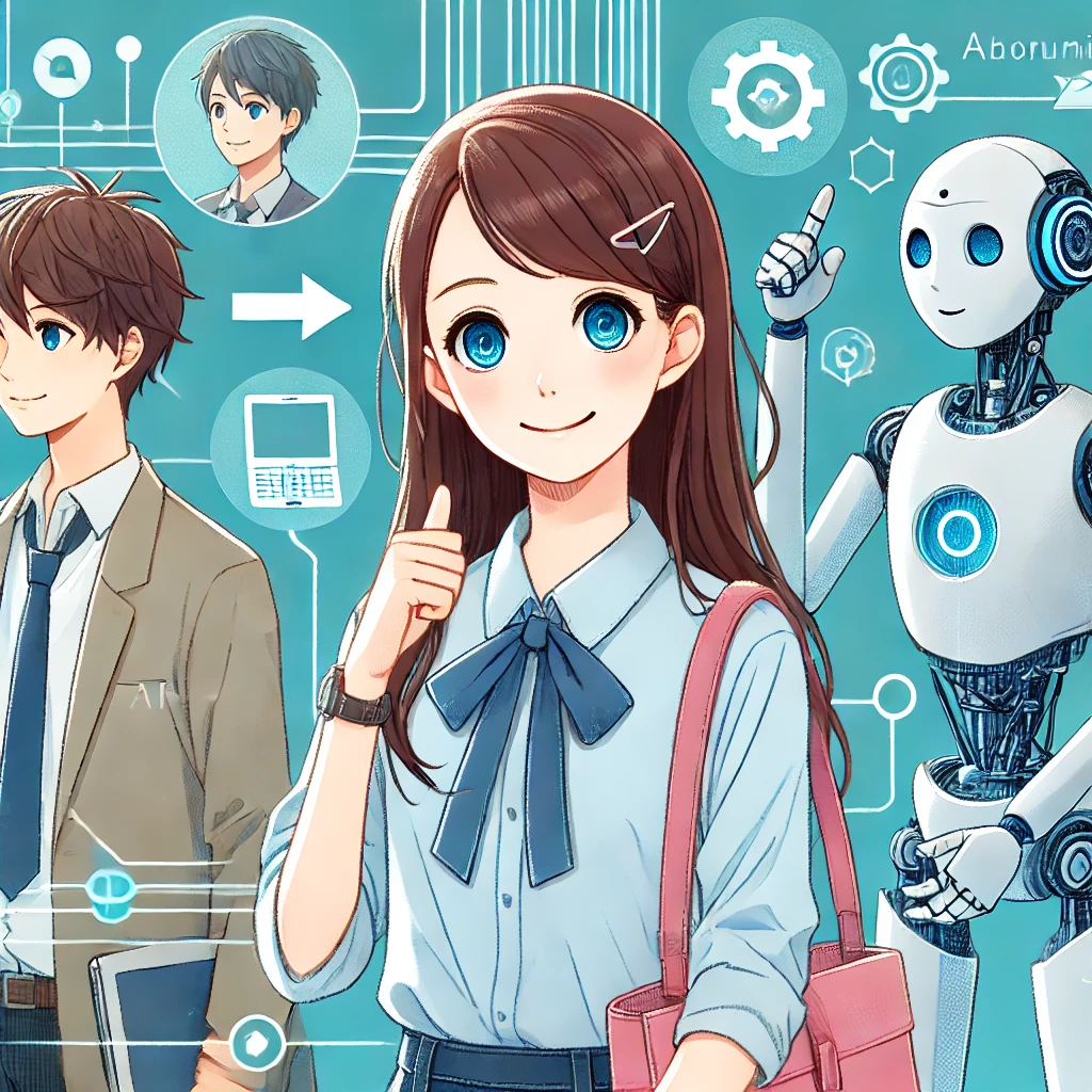 ChatGPTを活用しようとしている女性