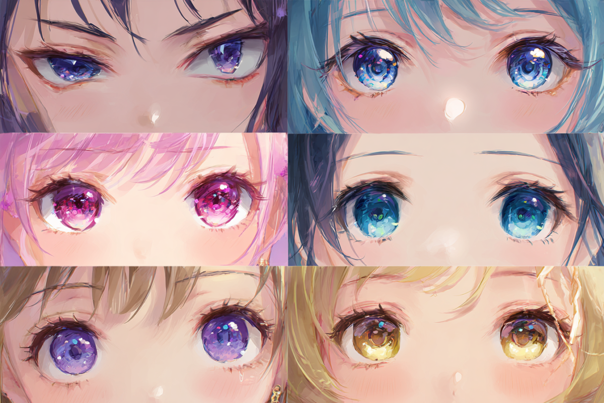 目の形 プロンプトを使いこなす！AIイラストの印象を自在に