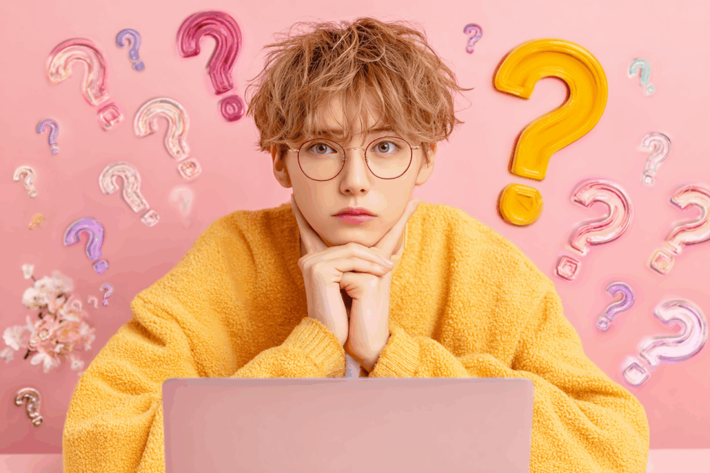 どうしたらいいか迷っている男性