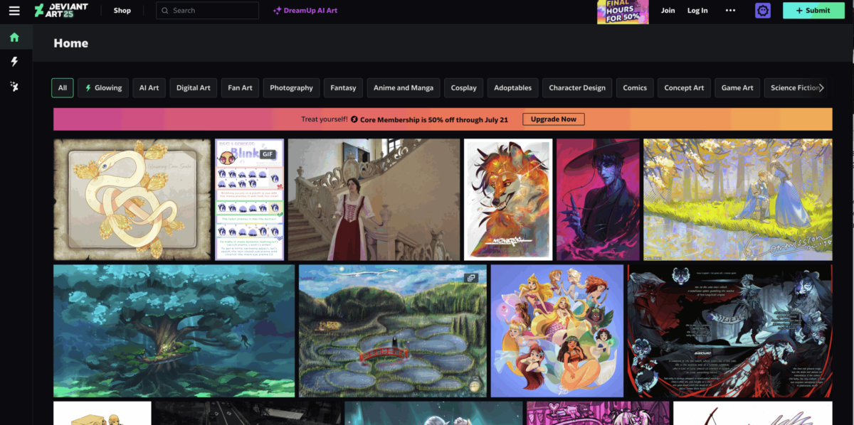 DEVIANT ART公式サイトより引用