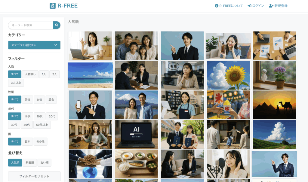R-FREE 公式サイトより引用