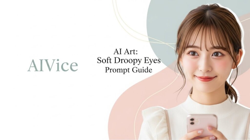 垂れ目(タレ目)のプロンプト集【コピペOK】AIイラストで「優しい目」を作る呪文