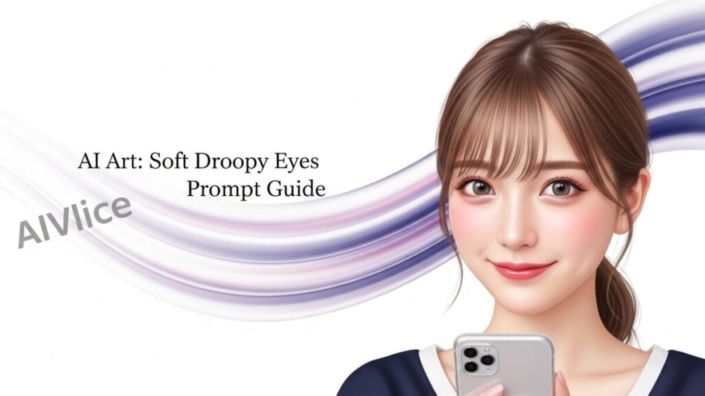 垂れ目(タレ目)のプロンプト集【コピペOK】AIイラストで「優しい目」を作る呪文