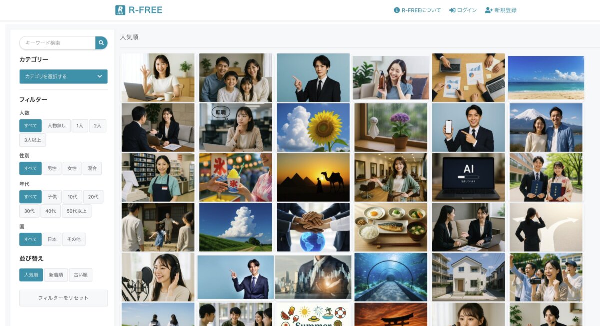 R=FREEの公式サイトから引用