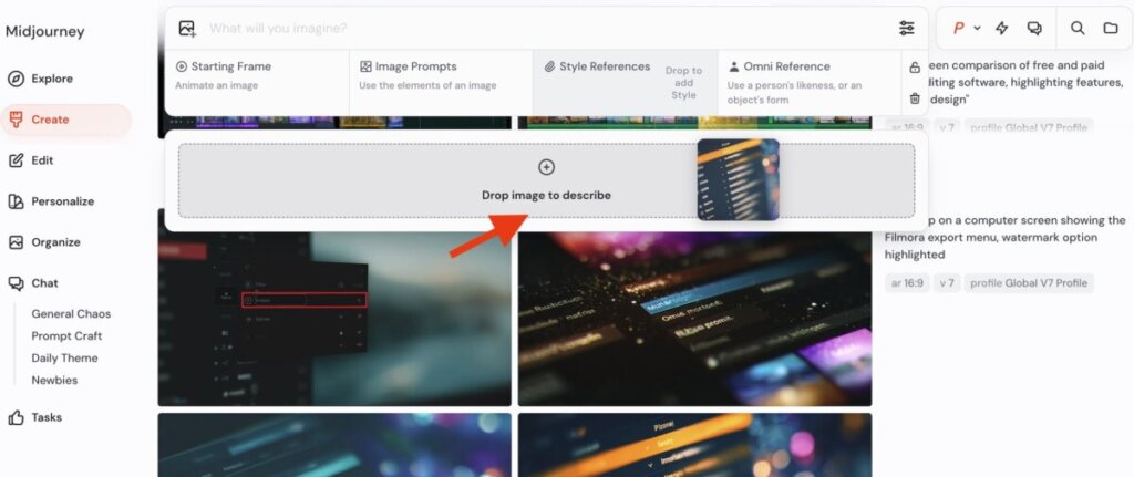 midjourney 公式サイトより引用