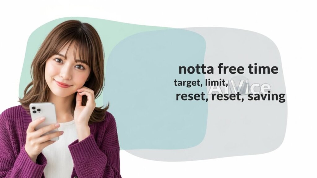 nottaの無料時間｜対象・上限・リセットと節約テク完全ガイド