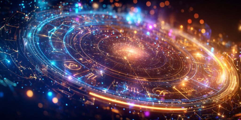 AI占いの占星術のイメージAI画像
