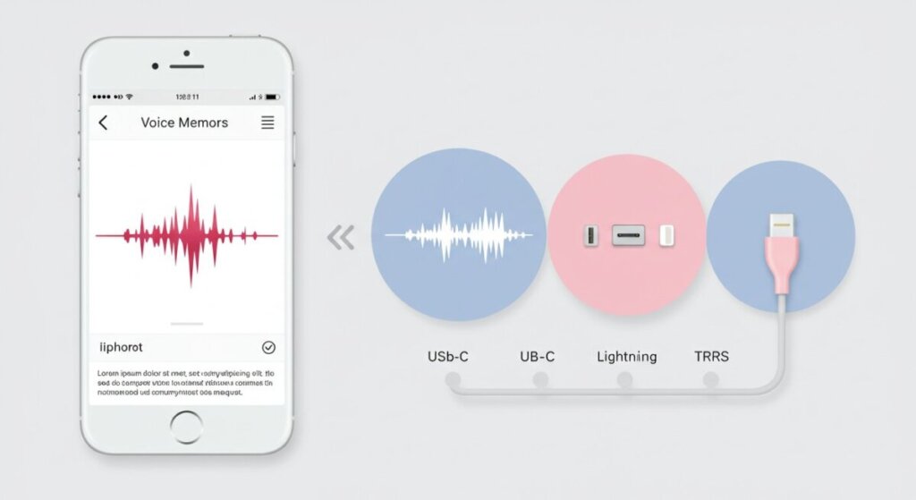 スマホとUSBコードなどにAI画像