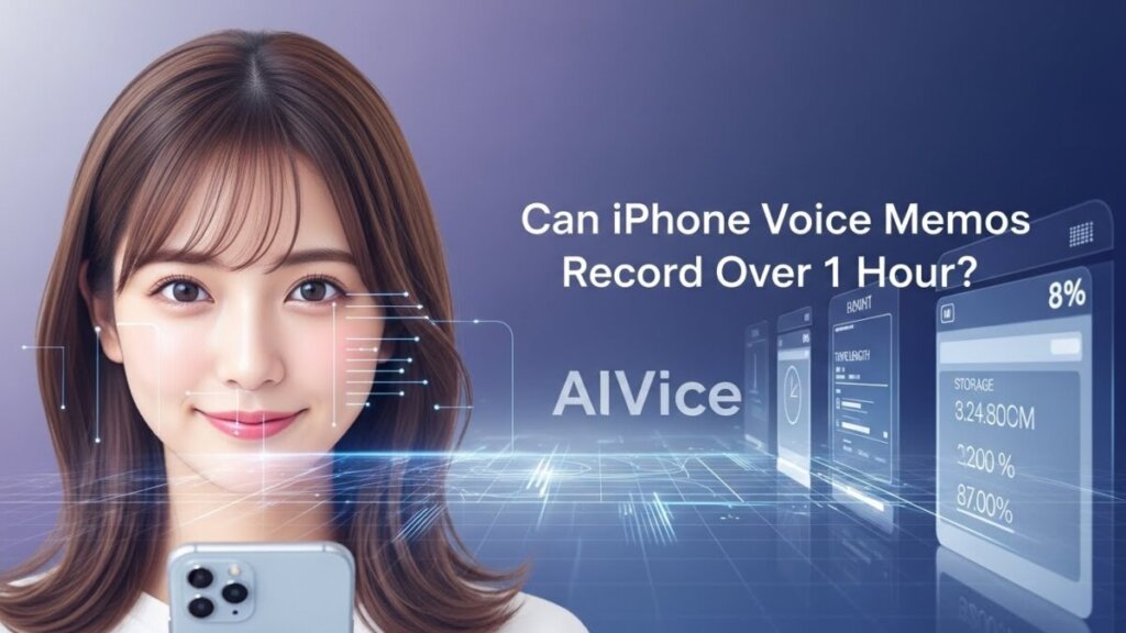 iPhoneボイスメモは1時間以上録れる？容量目安と止まらない設定ガイド