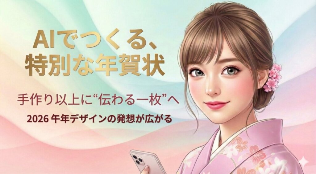手作り年賀状のアイディア 2026｜AIに相談すれば5分で「午年」デザインが決まる