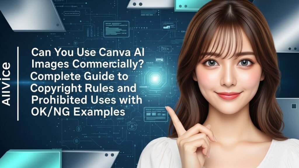 Canva AI画像生成は商用利用OK？著作権や禁止事項を「OK/NG事例」で完全解説