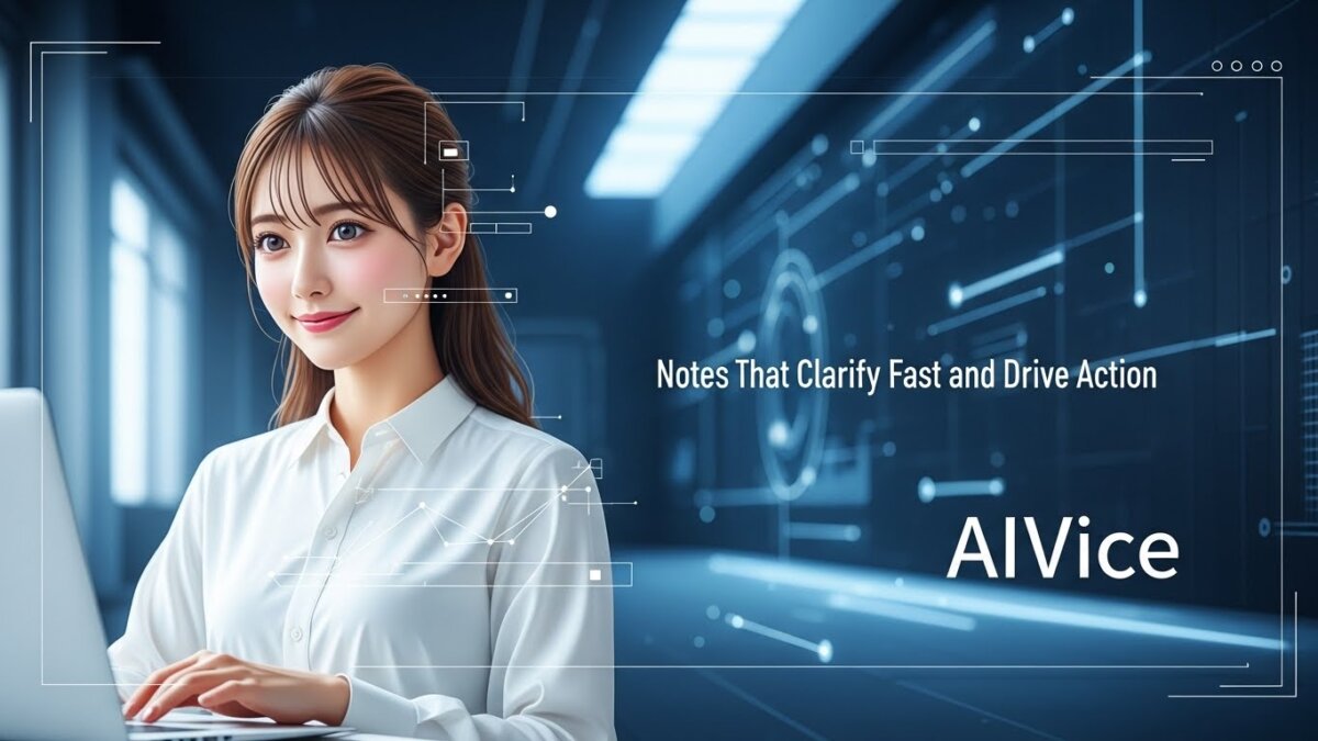 面談の録画を見直す時間がない人へ。最短で要点を整理し、行動に移すためのメモ術