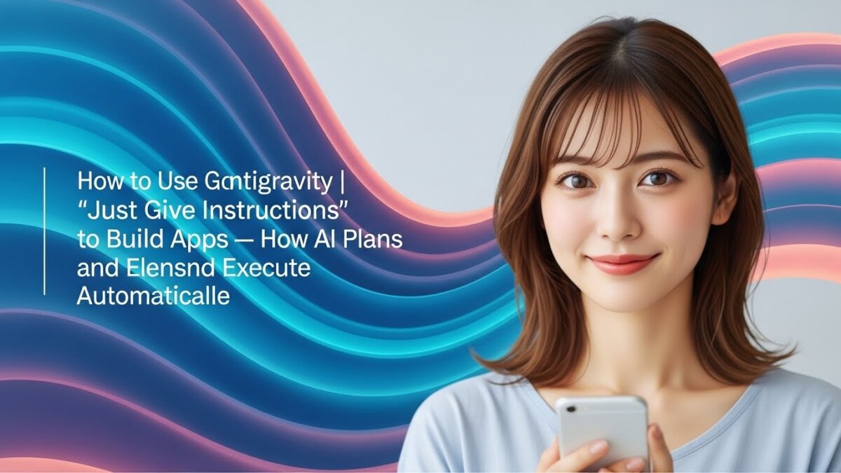 Google Antigravityの使い方｜「指示するだけ」でアプリ完成。AIが計画・実行する仕組み