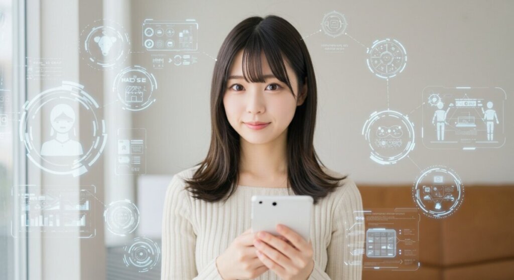 AI美女イラスト画像