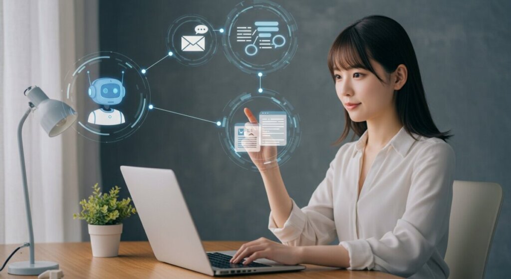 AI美女イラスト画像