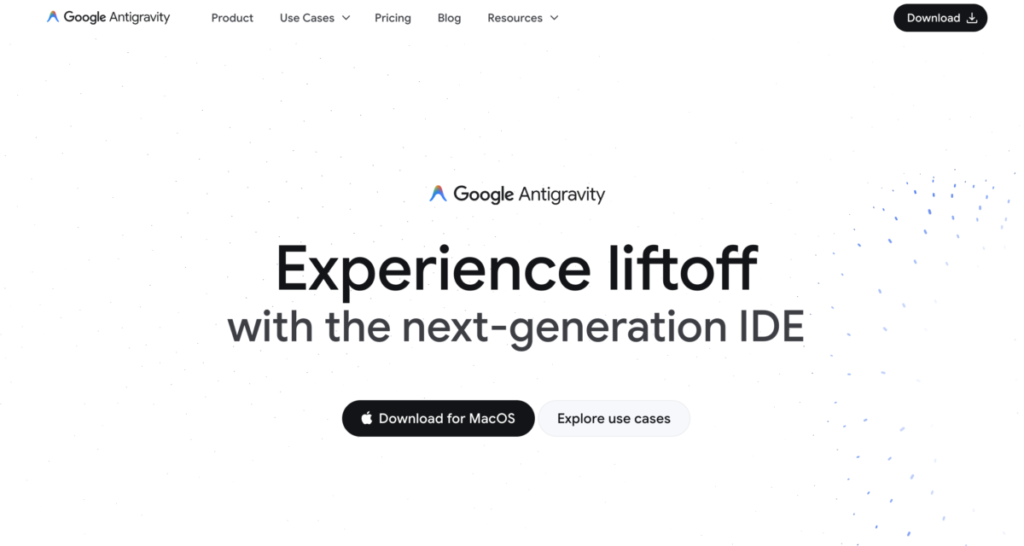 antigravity公式サイトより引用