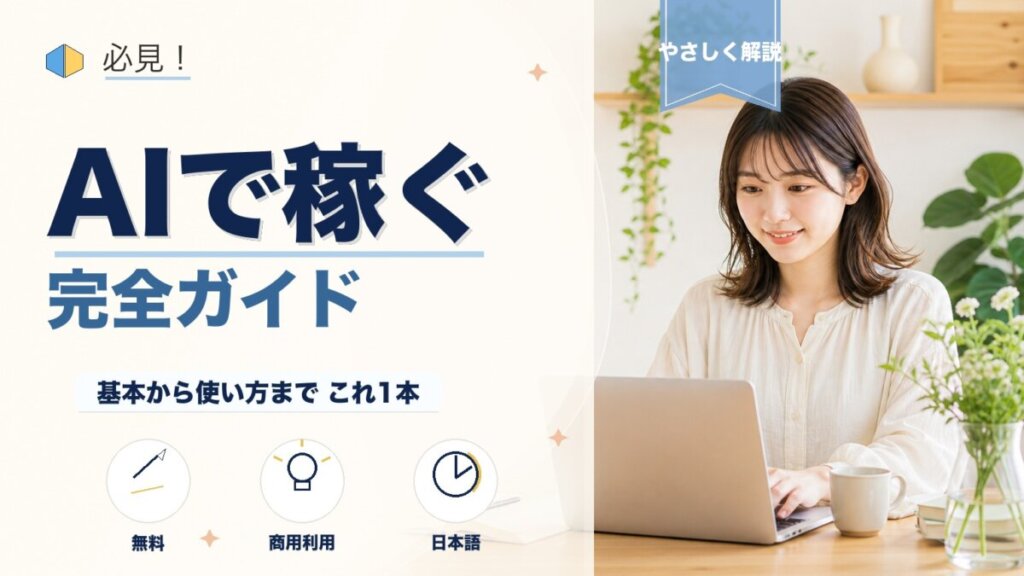 AIアフィリエイトのやり方を初心者向けに解説！稼ぎ方・ツール・月収目安までのアイキャッチ画像