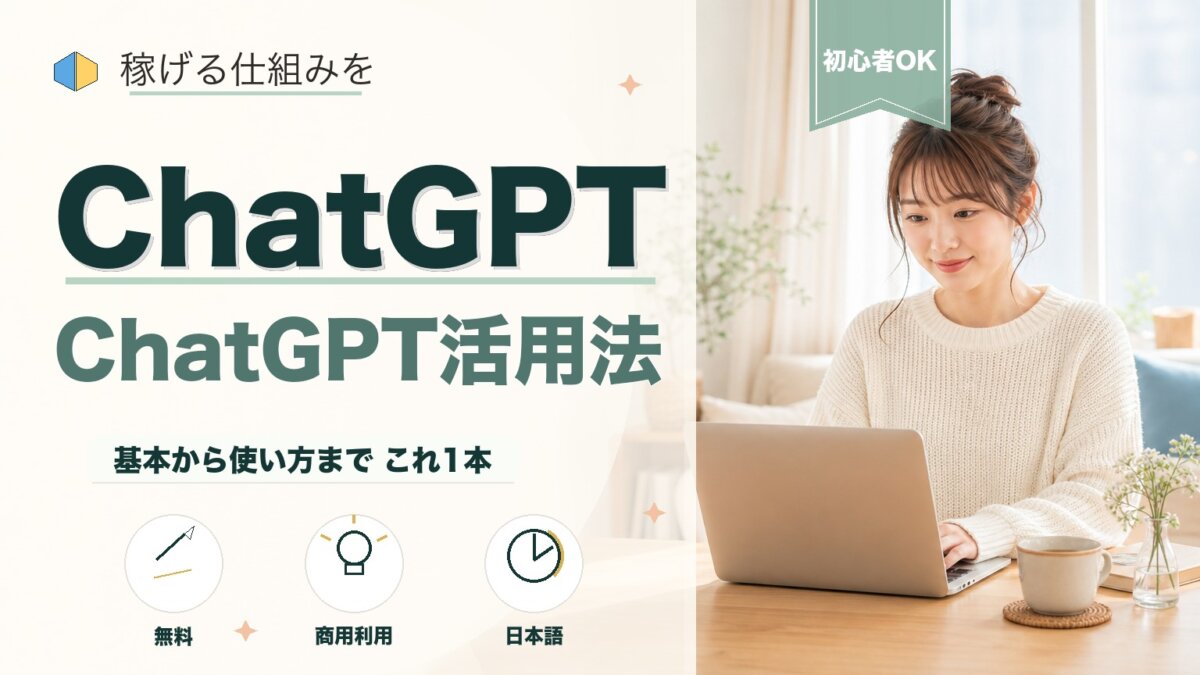 AIアフィリエイトのやり方を初心者向けに解説！ChatGPTで稼ぐ手順と稼げるコツのアイキャッチ画像