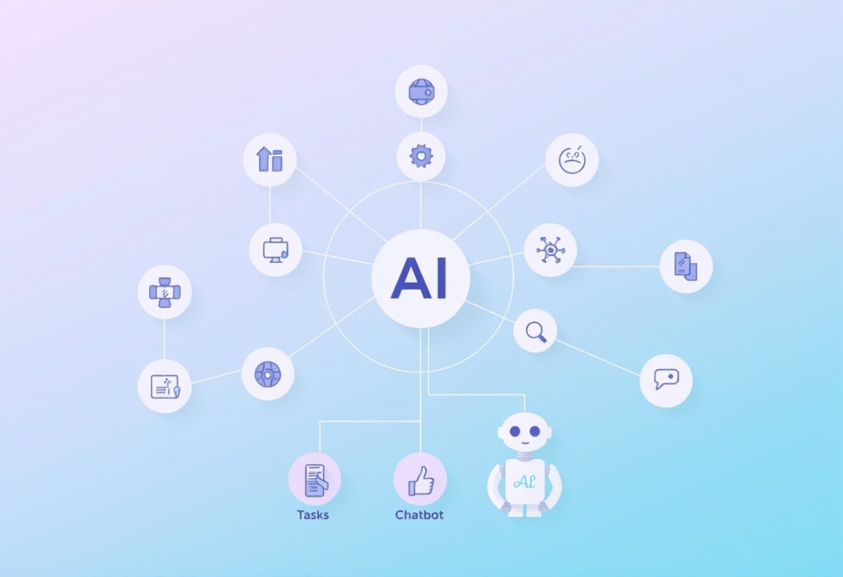 AIエージェントの仕組みとチャットボットとの違いを初心者向けに解説のイメージ画像